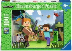 RAVENSBURGER CASSE-TÊTE 100 PIÈCES XXL - MINECRAFT #12004176